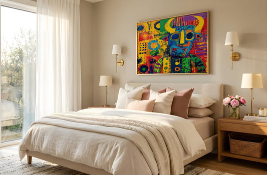 A_kid_friendly_colorful_abstract_painting_of a friendly giant 7