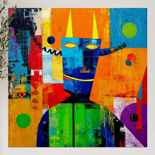 A_kid_friendly_colorful_abstract_painting_of a friendly giant (1)