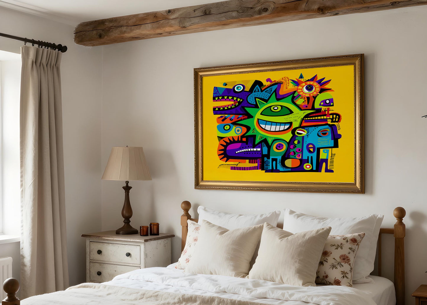 abstract_pop_art_doodle_creatures