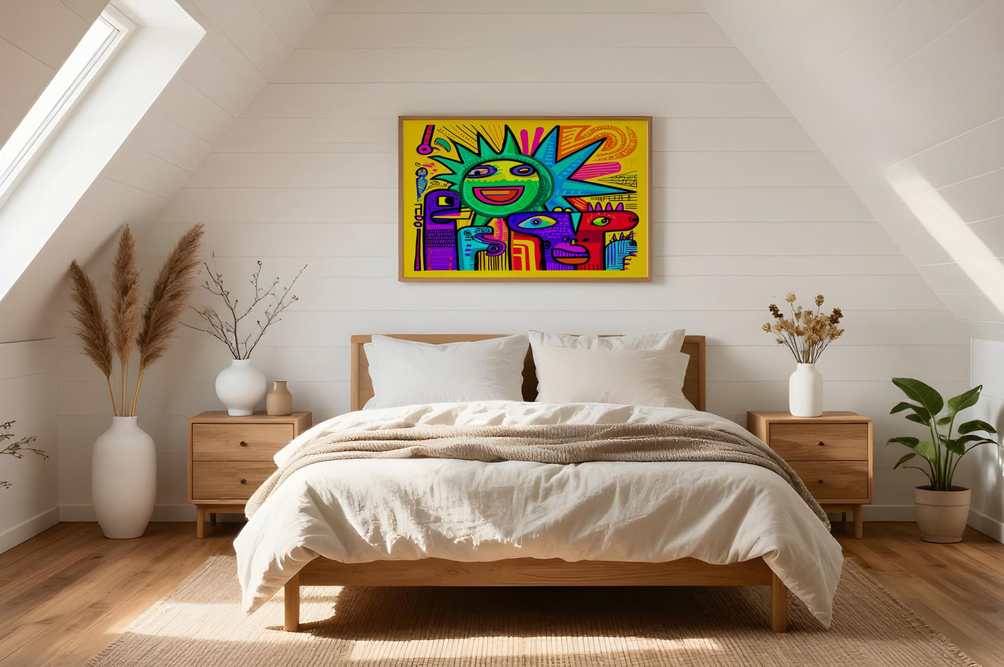 abstract_pop_art_doodle_creatures_in_sunshine 7