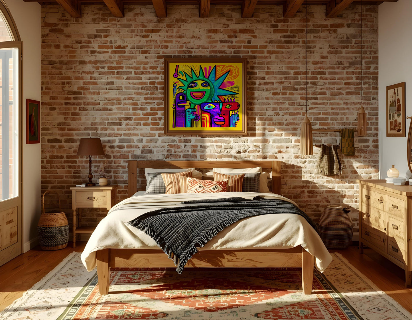 abstract_pop_art_doodle_creatures_in_sunshine 7