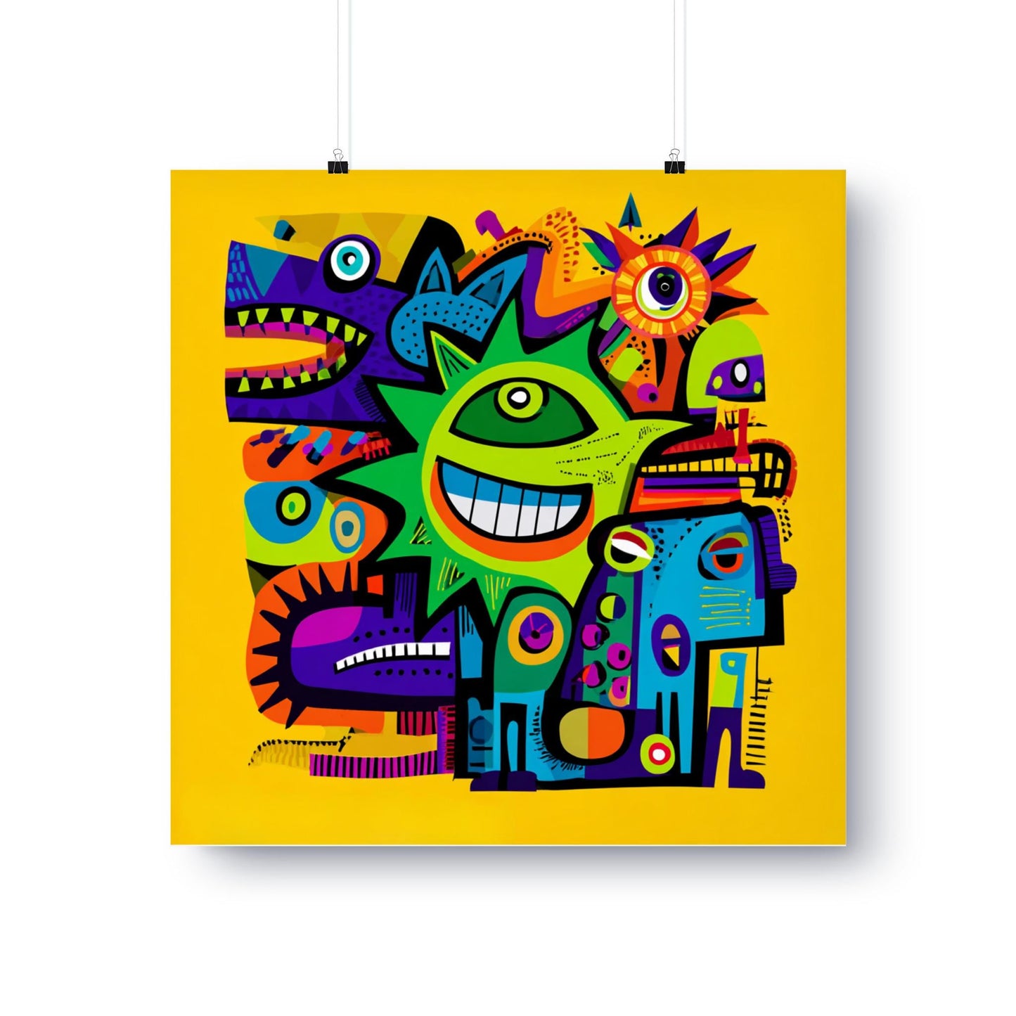 abstract_pop_art_doodle_creatures