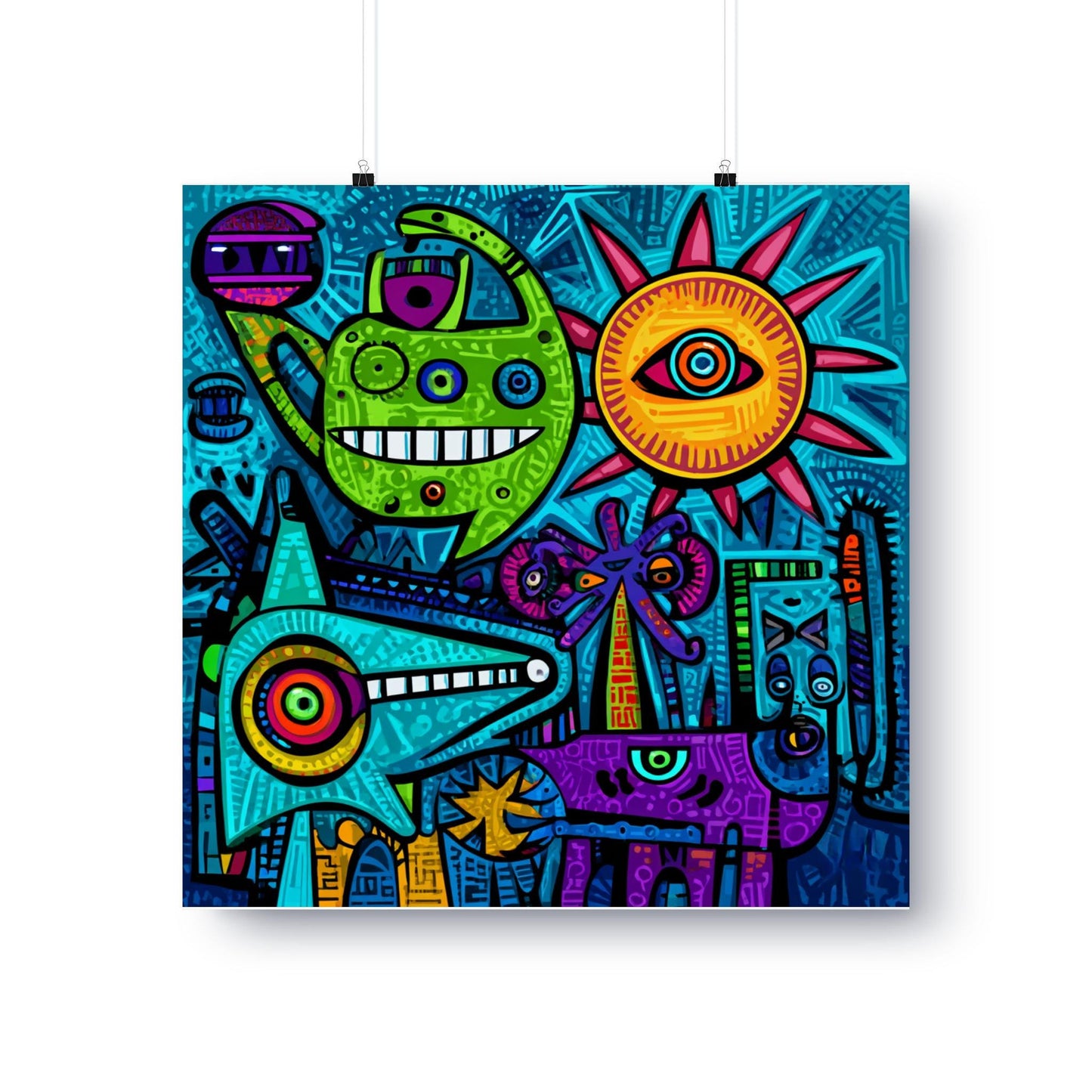 abstract_pop_art_doodle_creatures